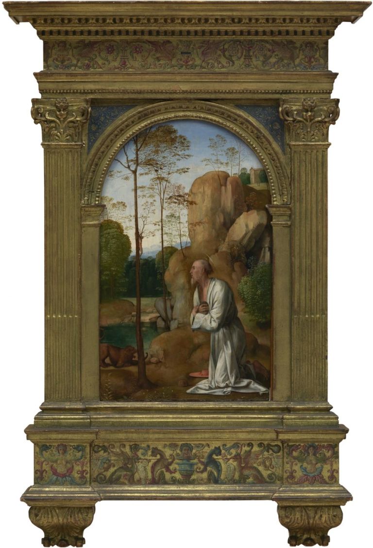 Baccio della Porta detto Fra Bartolomeo, San Gerolamo penintente, 1495 ca. Collezione Alana, Newark. Photo © Allison Chipak
