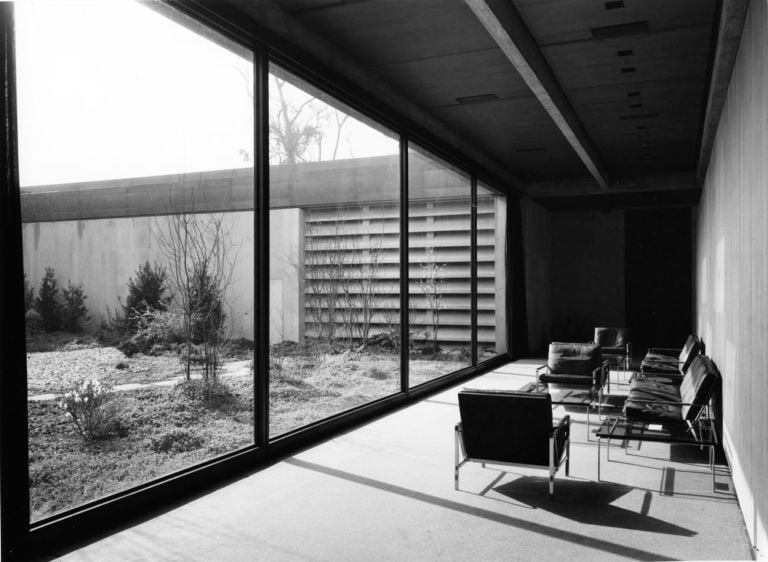 Calouste Gulbenkian Museu. Rest area, 1970. Photo Mário de Oliveira