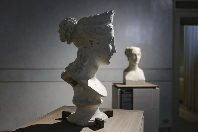 Canova. I volti ideali. Exhibition view at Galleria d'Arte Moderna, Milano 2019. Photo Alessandra di Consoli