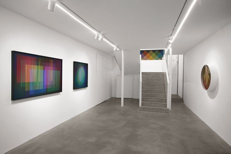 Carlos Cruz-Diez. Colore come evento di spazi. Installation view at Dep Art Gallery, Milano 2019