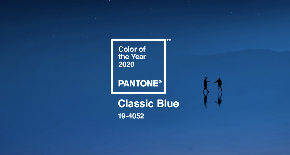 Classic Blue - Color of the Year 2020 - Courtesy Pantone