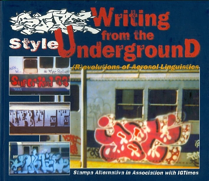 Copertina del volume Style. Writing from the Underground, edizione italiana di Stampa Alternativa