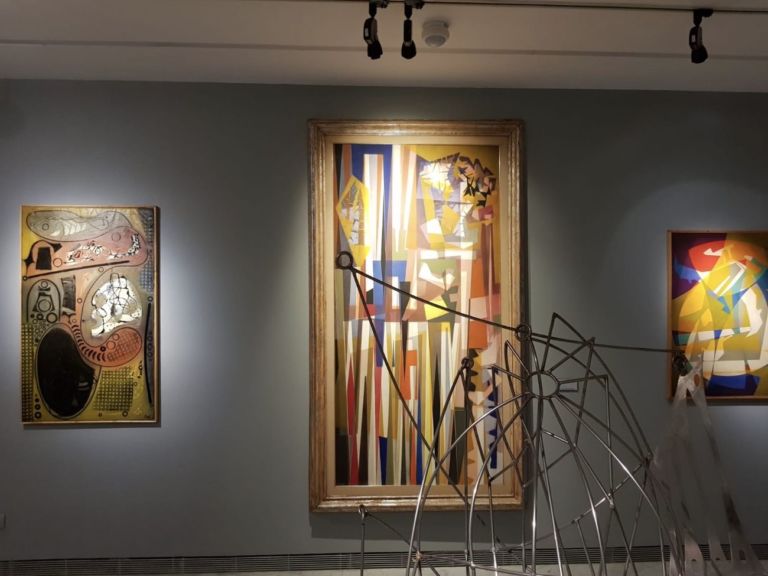 Corrado Cagli. Folgorazioni e Mutazioni. Exhibition view at Museo di Palazzo Cipolla, Roma 2019