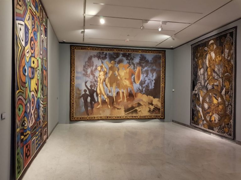 Corrado Cagli. Folgorazioni e Mutazioni. Exhibition view at Museo di Palazzo Cipolla, Roma 2019