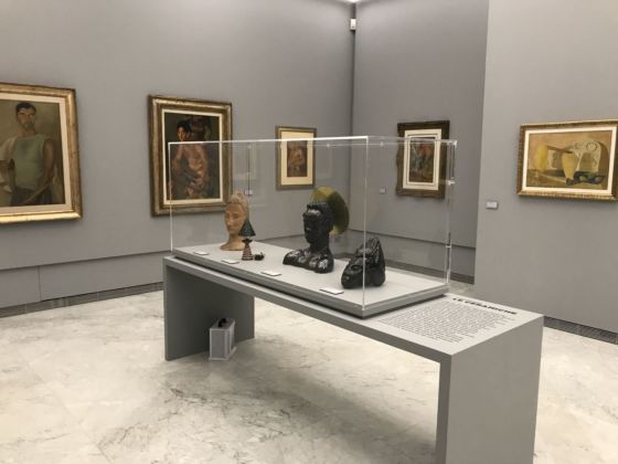 Corrado Cagli. Folgorazioni e Mutazioni. Exhibition view at Museo di Palazzo Cipolla, Roma 2019