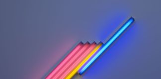 Dan Flavin, untitled (for Frederika and Ian) 3, 1987 © 2019 Stephen Flavin _ Artists Rights Society (ARS), New York Courtesy David Zwirner