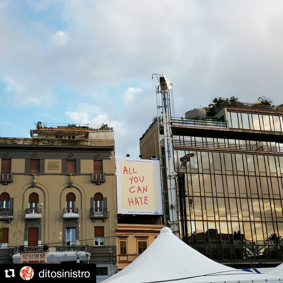 Dito Sinistro per il Festival delle Letterature Migranti, a Palermo