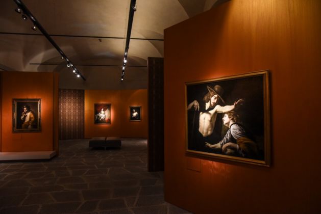 Dopo Caravaggio, installation view at Palazzo Pretorio, Prato 2019. Photo Marco Badiani
