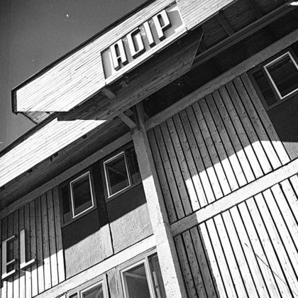 Edoardo Gellner, Motel Agip, Cortina d’Ampezzo, 1956 © Archivio Studio Gellner