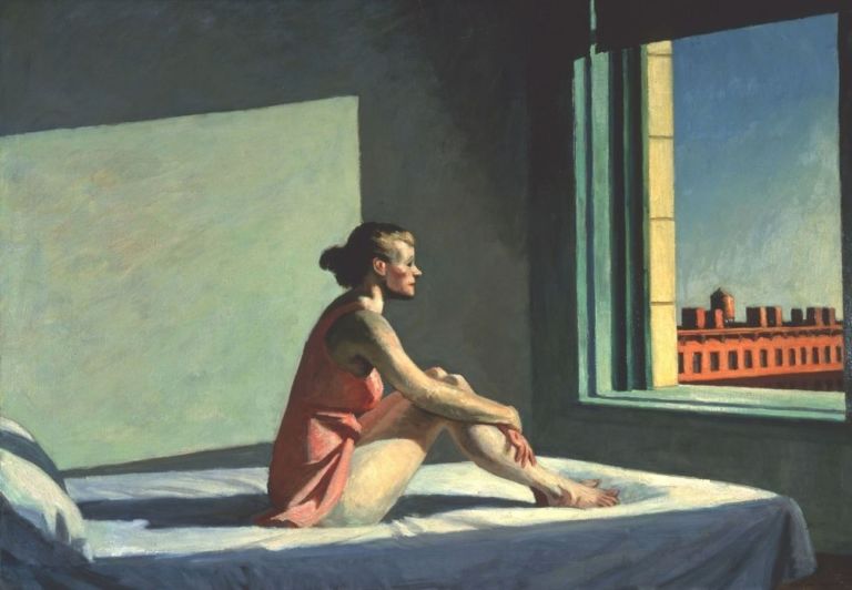 Edward Hopper, Morning Sun, 1952. Columbus, Columbus Museum of Art