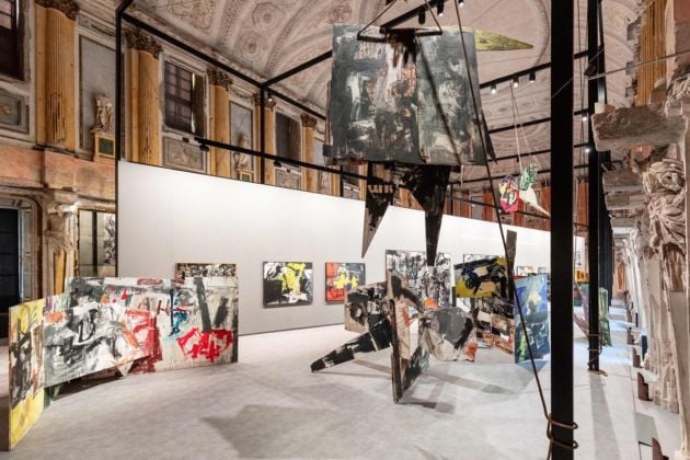 Emilio Vedova. Installation view at Palazzo Reale, Milano 2019. Photo Marco Cappelletti