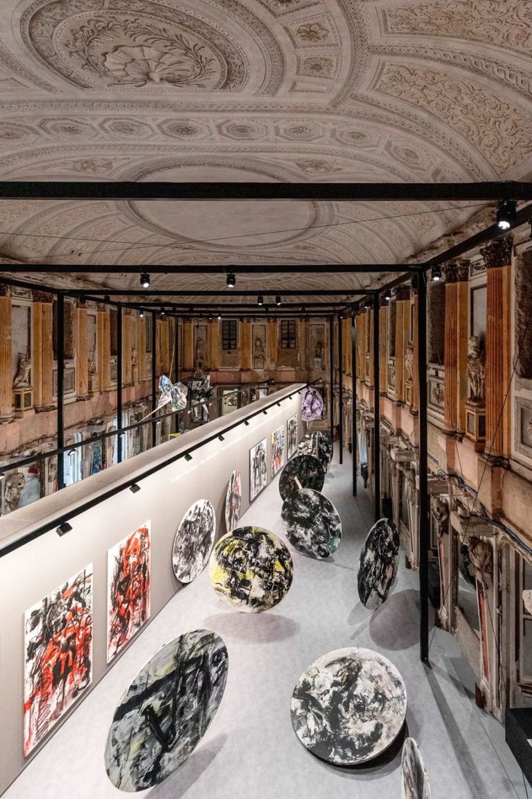 Emilio Vedova. Installation view at Palazzo Reale, Milano 2019. Photo Marco Cappelletti