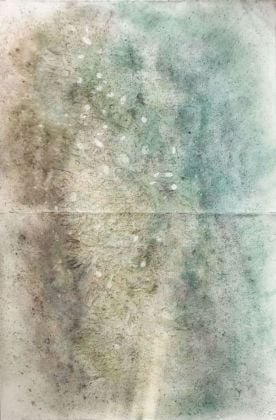 Fabio Marullo, Untitled, 2019, acrilico su moquette, cm 300x200
