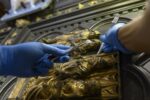 Le tre Porte del Battistero di Firenze nella Sala del Paradiso del Museo dell’Opera del Duomo; Courtesy: Opera di Santa Maria del Fiore, Firenze, FOTO Claudio Giovannini/CGE