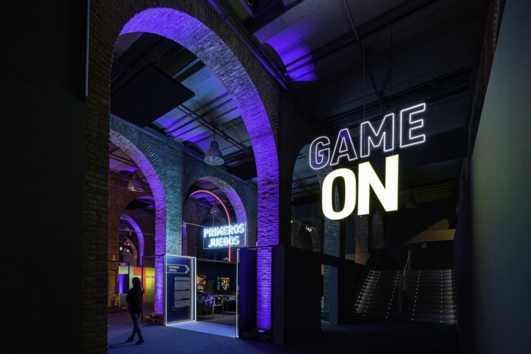 Game on. Exhibition view at Fundación Canal, Madrid 2019. Photo credit Fundación Canal