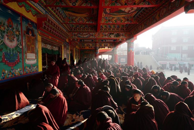 Giovanni Panizza, Larung Gar, Sichuan, Cina, 2014. Courtesy Centro Fotografico, Cagliari