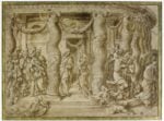 Giulio Romano, Cristo e l’adultera. Parigi, Musée du Louvre