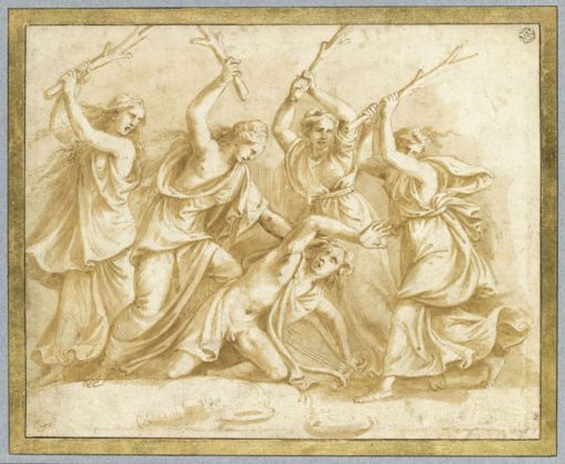 Giulio Romano, Morte d’Orfeo. Parigi, Musée du Louvre, Département des Arts graphiques