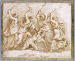 Giulio Romano, Orfeo ucciso dalle baccanti. Parigi, Musée du Louvre