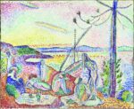Henri Matisse, Luxe, calme et volupté, 1904. Centre Pompidou, Musée national d’art moderne Centre de création industrielle © Photo RMN © Succession H. Matisse