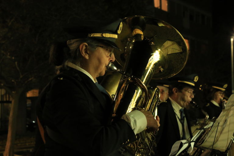 Iginio De Luca, Iailat, 2018 2019, performance, L'Inaugurazione, piazza Jan Palach.(Ph Credit Titan Global Culture And Media Co.LTD)