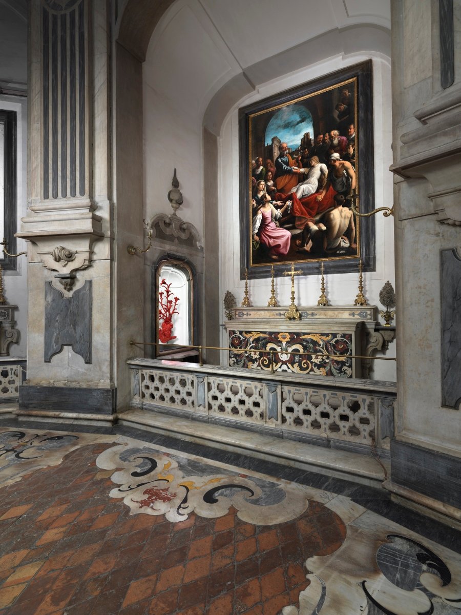 Jan Fabre_Sculture per il Pio Monte della Misericordia, Napoli -Foto Grafiluce L. Romano