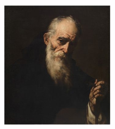 Jusepe de Ribera, Sant’Antonio abate, 1638. Collezione Fondazione De Vito