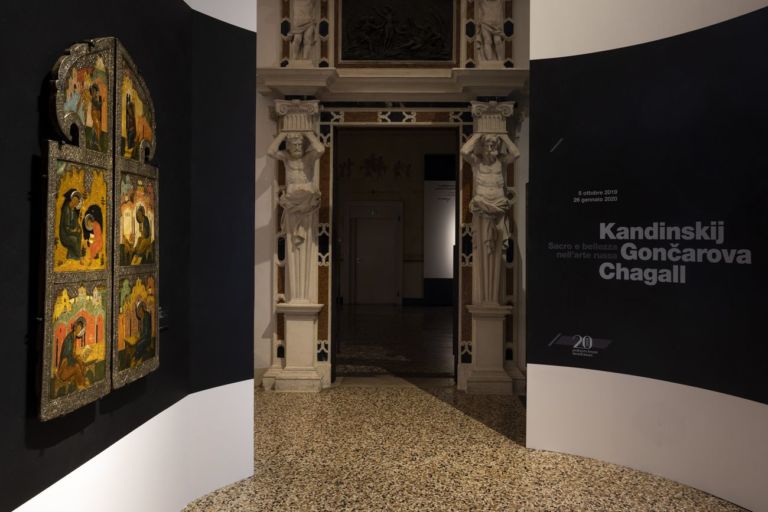 Kandinskij, Goncarova, Chagall. Sacro e bellezza nell’arte Russa. Exhibition view at Gallerie d’Italia - Palazzo Leoni Montanari, Vicenza 2019