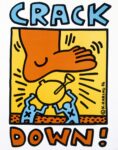 Keith Haring, Crack Down!, 1986 © Keith Haring Foundation Collection Noirmontartproduction, Paris