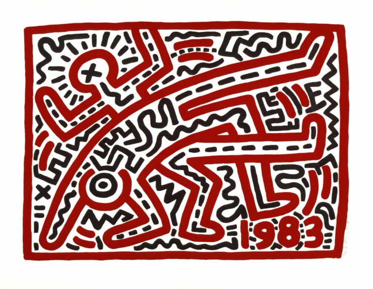 Keith Haring, Untitled, 1983, Collection of the Keith Haring Foundation © Keith Haring Foundation