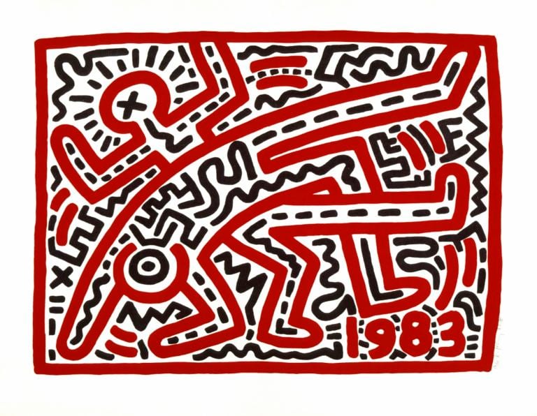 Keith Haring, Untitled, 1983, Collection of the Keith Haring Foundation © Keith Haring Foundation