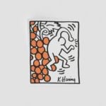 Keith Haring Wine Label Piergiorgio Castellani, Keith Haring e il murale Tuttomondo. Storia di una amicizia