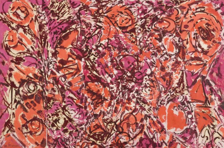 Lee Krasner, Icarus, 1964. Thomson Family Collection © The Pollock Krasner Foundation. Courtesy Kasmin Gallery. Photo Diego Flores