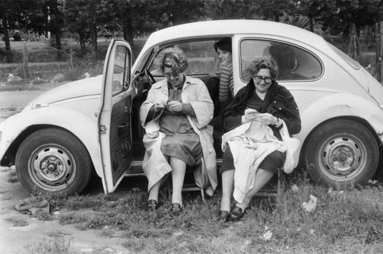 Letizia Battaglia, Lunedì di Pasquetta a Piano Battaglia, 1974 © Letizia Battaglia