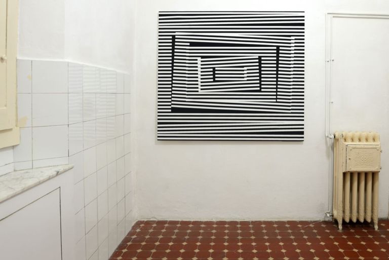 Libere tutte. Installation view at Casa Testori, Novate Milanese 2019. Photo Michele Alberto Sereni. Esther Stocker