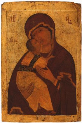 Madre di Dio di Vladimir, Mosca, fine del XV sec. inizio del XVI sec. Collezione Intesa Sanpaolo
