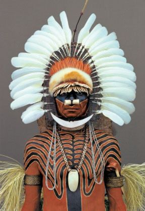 Malcolm Kirk, Samo tribesman, Sokabi village, Western Province, 1978 © Malcolm Kirk & The Metropolitan Museum of Art, New York