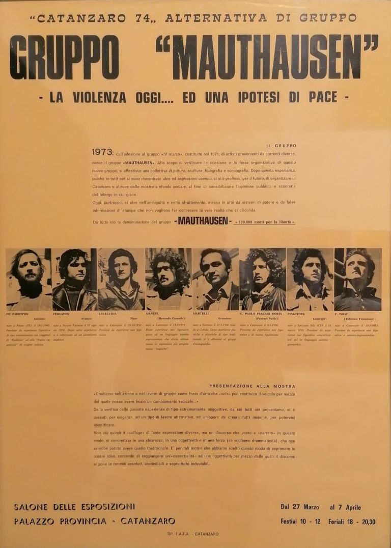 Manifesto del Gruppo Mauthausen, 1974