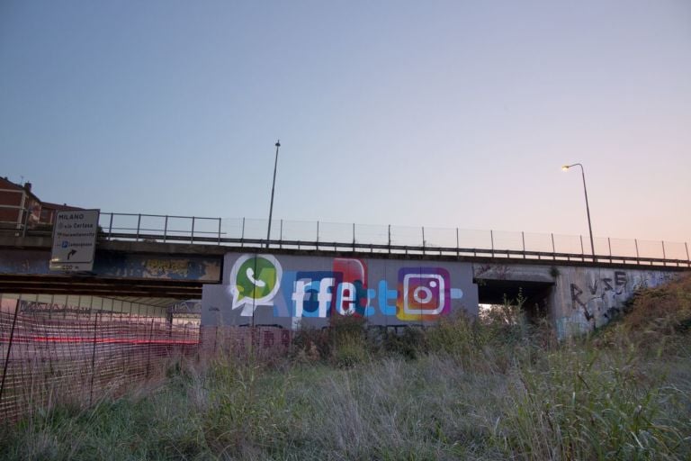 Manu Invisible, Affetto, Autostrada A4, Milano 2018