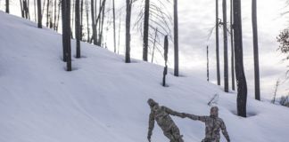 Matthew Barney, Redoubt, 2018, still da video. Courtesy the artist & Gladstone Gallery, New York Brussels & Regen Projects, Los Angeles & Sadie Coles HQ, Londra