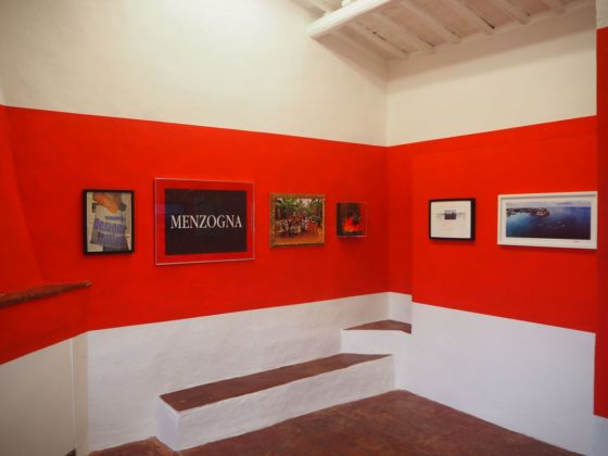 Michelangelo Consani. ... Non ho fatto io la sedia il tavolo il foglio la penna con la quale scrivo. Installation view at Museo d’Inverno, Siena 2019