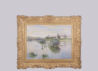 Claude Monet, La Seine à Lavacourt, 1878