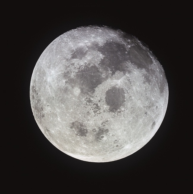 La Luna fotografata dalla NASA