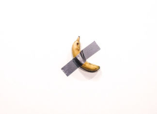 Maurizio Cattelan, Comedian (2019)