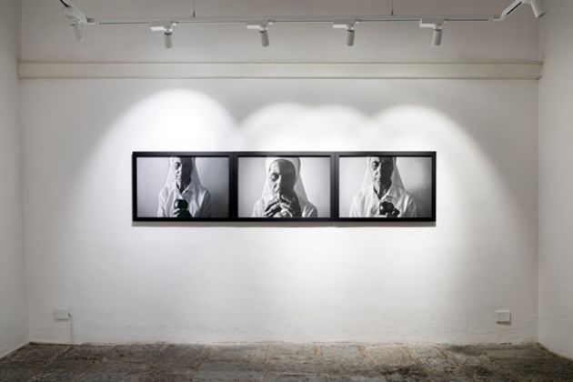 Paola Risoli. Atto originale. Exhibition view at Shazar Gallery, Napoli 2019. Photo Danilo Donzelli