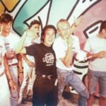 Piergiorgio Castellani e Keith Haring a Pisa nel 1989