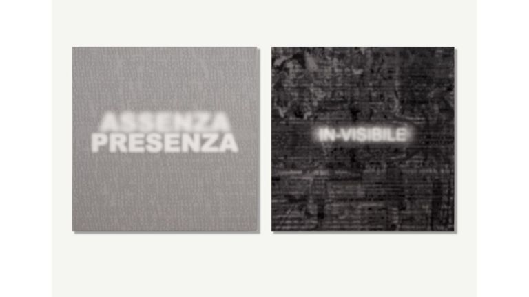 Piero Varroni, Assenza, presenza – invisibile, 2019. Photo Alberto Medri