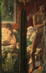 Pierre Bonnard, Die sonnige Terrasse, 1939 46. Öl auf Leinwand, 71 x 236 cm. Privatbesitz