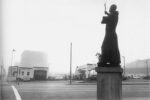 Robert Frank, St. Francis, Gas Station and City Hall, Los Angeles, 1956