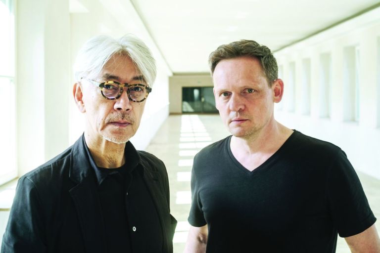 Ryuichi Sakamoto & Alva Noto. Courtesy Romaeuropa Festival